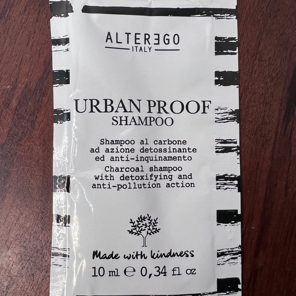 Alterego Italy Sample Shampoos Brand New Never Opened Lot 5 samples